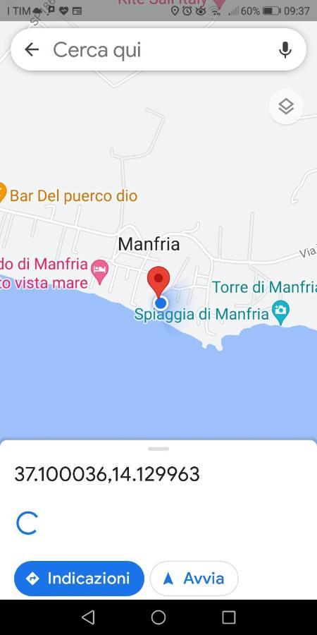 Villetta Sullo Scoglio Гела Экстерьер фото